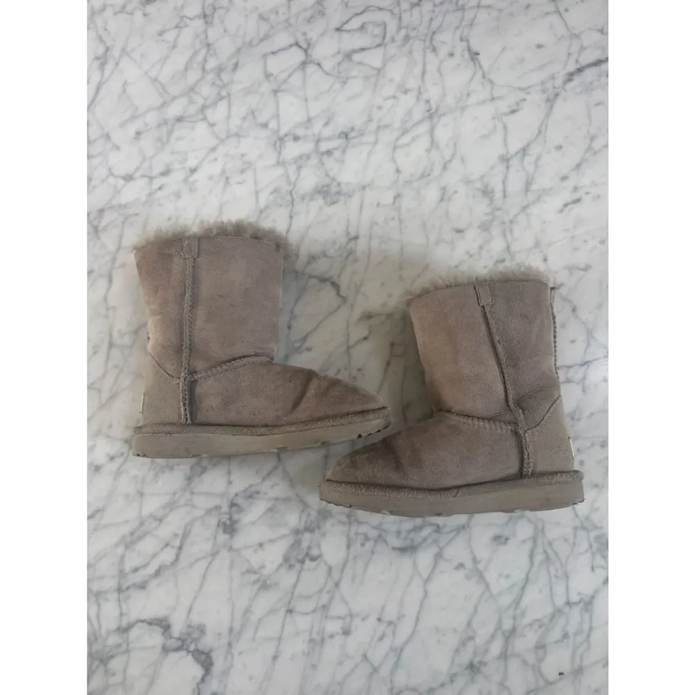 Ugg Pala Kids Sz 13 Gray Bow